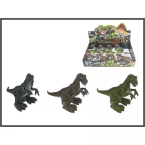 Dinozaur nakrcany 13 cm ze wiatem