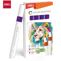 Deli Marker akrylowy dark violet