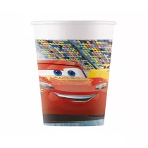 Auta Kubeczki papierowe Cars 3 200ml 8 szt.