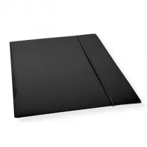 Penword Teczka A4 z gumk lakier czarna 300gsm (10szt)