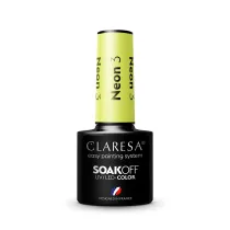 Claresa Soak Off UV/LED Neon lakier hybrydowy 3 5 g