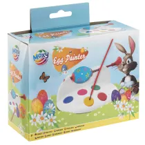 Zestaw kreatywny do zdobienia pisanek farbki  p�dzelek  stojak Wielkanoc ANTELLA  111506