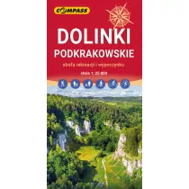 Dolinki Podkrakowskie mapa skala 1 : 25 000