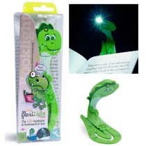 Thinking Gifts Lampka do ksi��ki Dinozaur zielony Flexilight PALS
