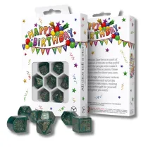 Q-Workshop Zestaw koci urodzinowych: balony, karty do gry