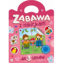 Zabawa z naklejkami dla 3-latkw. Zeszyt 2