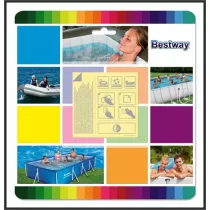 Wodoodporne �atki naprawcze do basen�w, materaca Bestway
