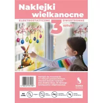 Kunke Naklejki Wielkanocne Gazka i zajczek 3 szt.