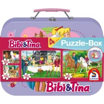 Puzzle 2x100 + 2x150 W walizce - Bibi & Tina Schmidt