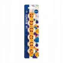 Centrum Magnesy do tablicy sucho�cieralnej Smile 30mm 6 szt.