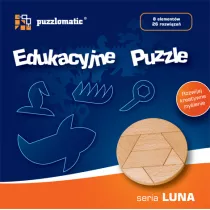 Puzzle drewniane. Seria Luna Big Fun Republic (Puzzlomatic)