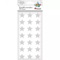 Titanum Kryszta�ki samoprzylepne gwiazdki 19x19mm 21 szt.