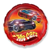 Balon foliowy Samochody Hot Cars 45cm