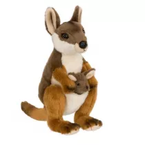 Kangur mama z dzieckiem 20cm WWF WWF Plush Collection