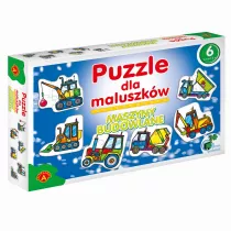 Puzzle dla maluszkw Maszyny budowlane Alexander