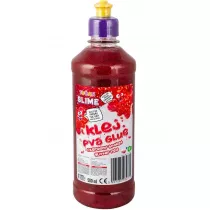 Tuban Klej brokatowy PVA czerwony 500ml