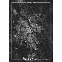 Plakat dekoracyjny - Warszawa 58x648 mm