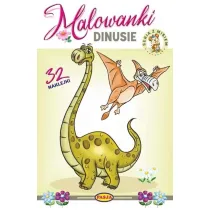 Dinusie. Malowanki