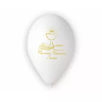Godan Balony Pierwsza Komunia wita Kielich 13" 25 szt.