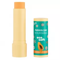 Ecosoft Lippy Day kokosowy krem do ust Papaya 4.8 g