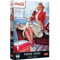 Puzzle 1000 Coca-Cola: Czas na przerw TREFL