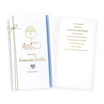 Kukartka Karnet Komunia