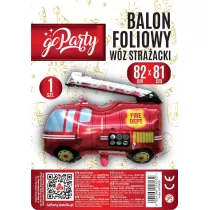 Balon foliowy Wz straacki 82x81cm