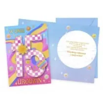 Karnet Urodziny 15