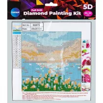 Centrum Diamentowa mozaika - Pe�na - Lake 20x20cm
