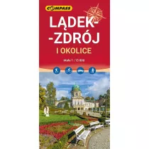 L�dek Zdr�j i okolice. Mapa turystyczna w skali 1:15 000