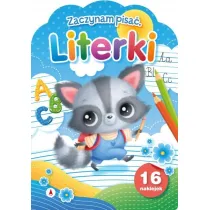 Ksi��ka edu. A4  Naklejki Zaczynam pisa�. Literki SKRZAT 077100