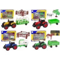 Zestaw farma traktor z akcesoriami MIX Merkpol