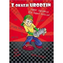 Stamp Karnet Young B6 + koperta wz�r nr 003 Urodziny
