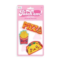 Kolorowe Baloniki Naprasowanki Patch Em - Fast Food