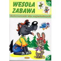 Wesoa zabawa. Kolorowanki dla najmodszych