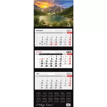 Kalendarz 2025 trjdzielny premium Tatry KT2–V.66