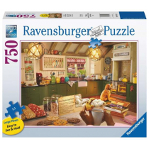 Puzzle 750 el. Przytulna kuchnia Ravensburger