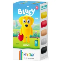 Hey Clay. Bluey. Figurki. Lucky z akcesoriami