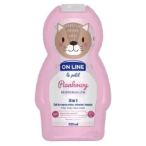 On Line �el do mycia cia�a, w�os�w i twarzy 3w1 dla dzieci Piankowy Le Petit 350 ml
