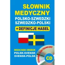S�ownik medyczny polsko-szwedzki szwedzko-polski + definicje hase� + CD (s�ownik elektroniczny)
