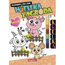 Modu�owa kredka. Wiejska zagroda z naklejkami