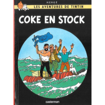 Les Aventures de Tintin. Coke en Stock