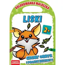 Kolorowanka maluszka. Liski