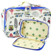 Leantoys Pirnik szkolny Sowy biay 21,5cm