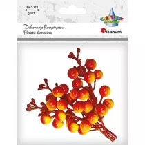 Titanum Ga��zki owoc�w winobluszczu pomara�czowe 3 szt.