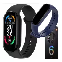 Appio Smartwatch M6 Black smartband opaska sportowa zegarek GRATIS