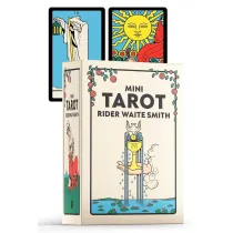 Mini Tarot Rider Waite Smith, karty do wrenia
