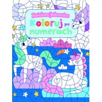 Ba�niowe jednoro�ce. Koloruj po numerach
