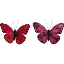 Motyle z klipsem 2 szt