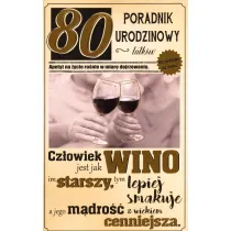 AbCard Kartka okoliczno�ciowa Urodziny 80